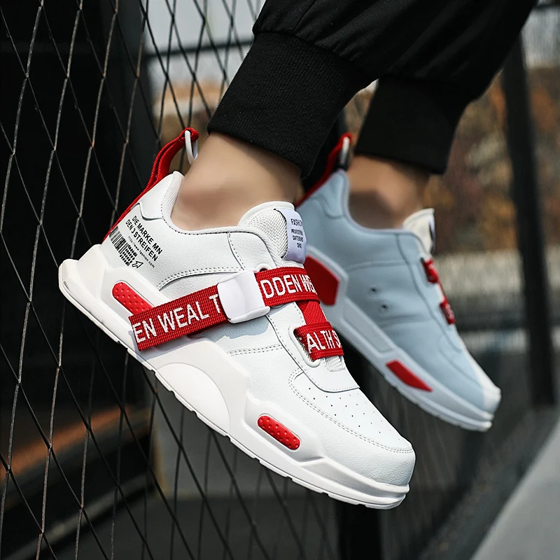 

Горячая Распродажа мужская повседневная обувь Корейская версия трендовая Спортивная износостойкая Нескользящая Мужская обувь резиновые ...