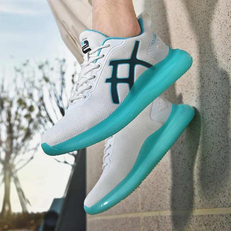 

New Running Shoes Men Sport Shoes High Quality Men Shoe Sport Mesh Breathable Walking Sneakers Man Designer Training Shoes Mens