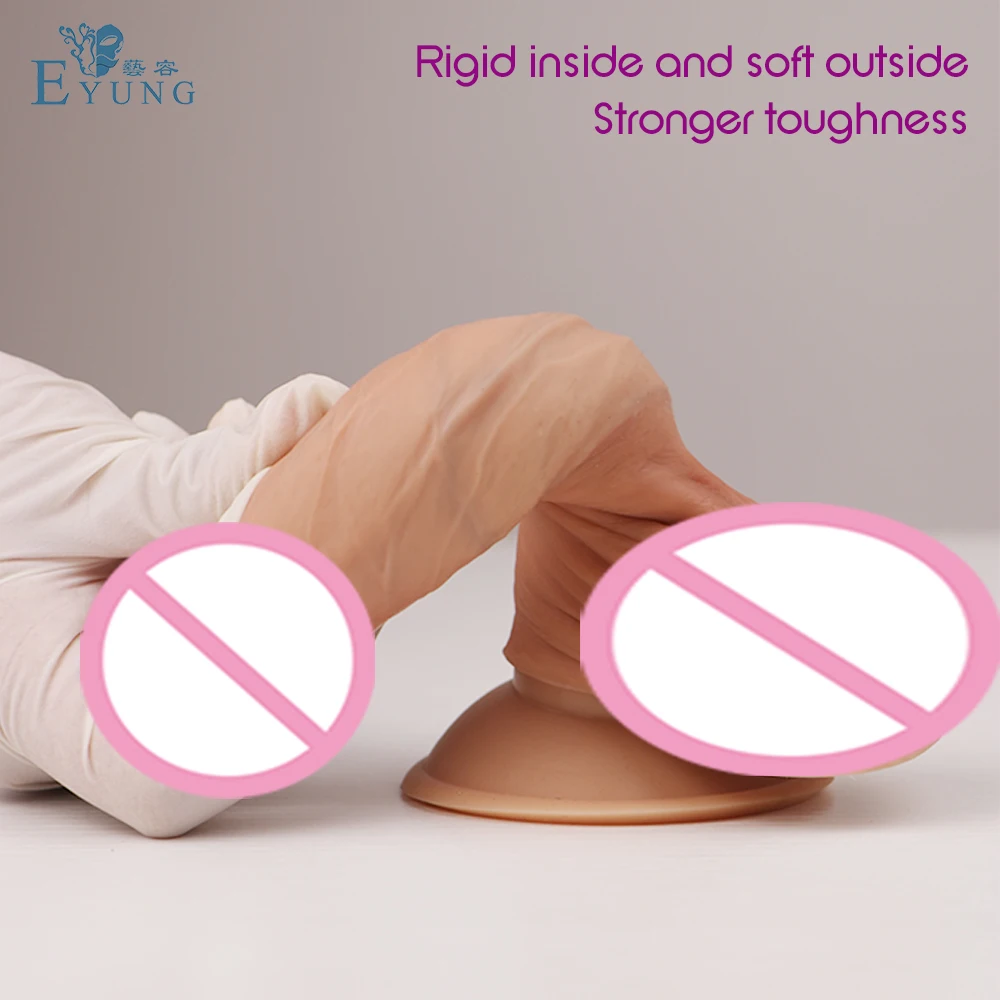 18 см Огромные большие реалистичные фаллоимитаторы силиконовый пенис с присоской