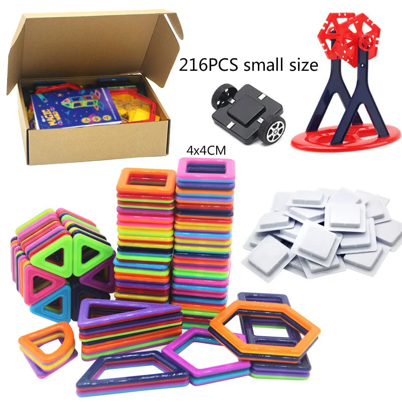 3D Магнитная дизайнерская Строительная модель игрушечный конструктор сделай сам