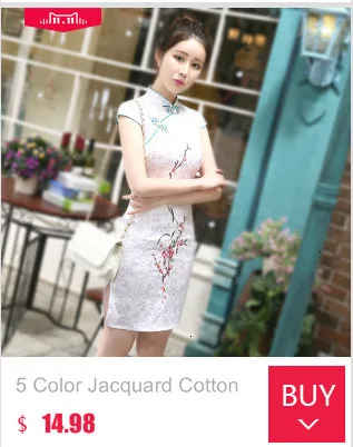 Китайские платья Ципао Cheongsam из хлопка и льна Mujer Vestidos размера плюс для женщин короткие 3XL 4XL 5XL летние Новое поступление