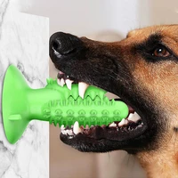 dog toys rubber dental care toothbrush dog accessories tooth cleaner brush stick funny cactus shape stick pet popular supplies