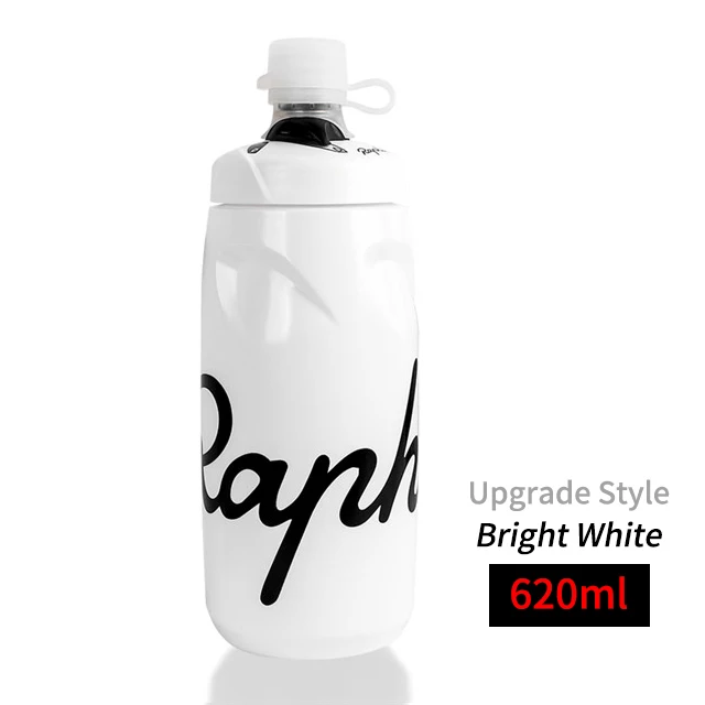 620ml Bright White Rapha велосипедная бутылка для воды 620 мл/750 мл Запираемая велосипедная Беговая уличная горная дорога герметичная PP велосипедная бутылка для воды - Цвет: 620ml Bright White