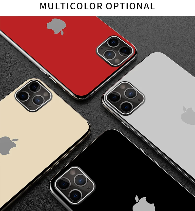 

9H Protective Back Film Glass For iPhone 11pro max iPhone 11pro Screen Protector On the Back For iPhone 11 P Tempered Glass