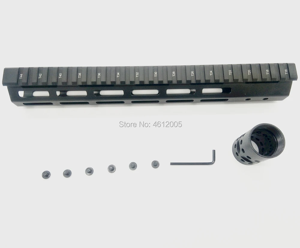 Защитная накладка MLOK для M4 M16 7 9 10 12 13 5 15 дюймов|Кронштейны и аксессуары прицелов| |