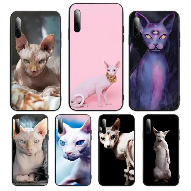 

Sphynx Cat Customer Phone Case For Huawei Mate 9 10 20x 30 40 Lite Pro TPU Cover