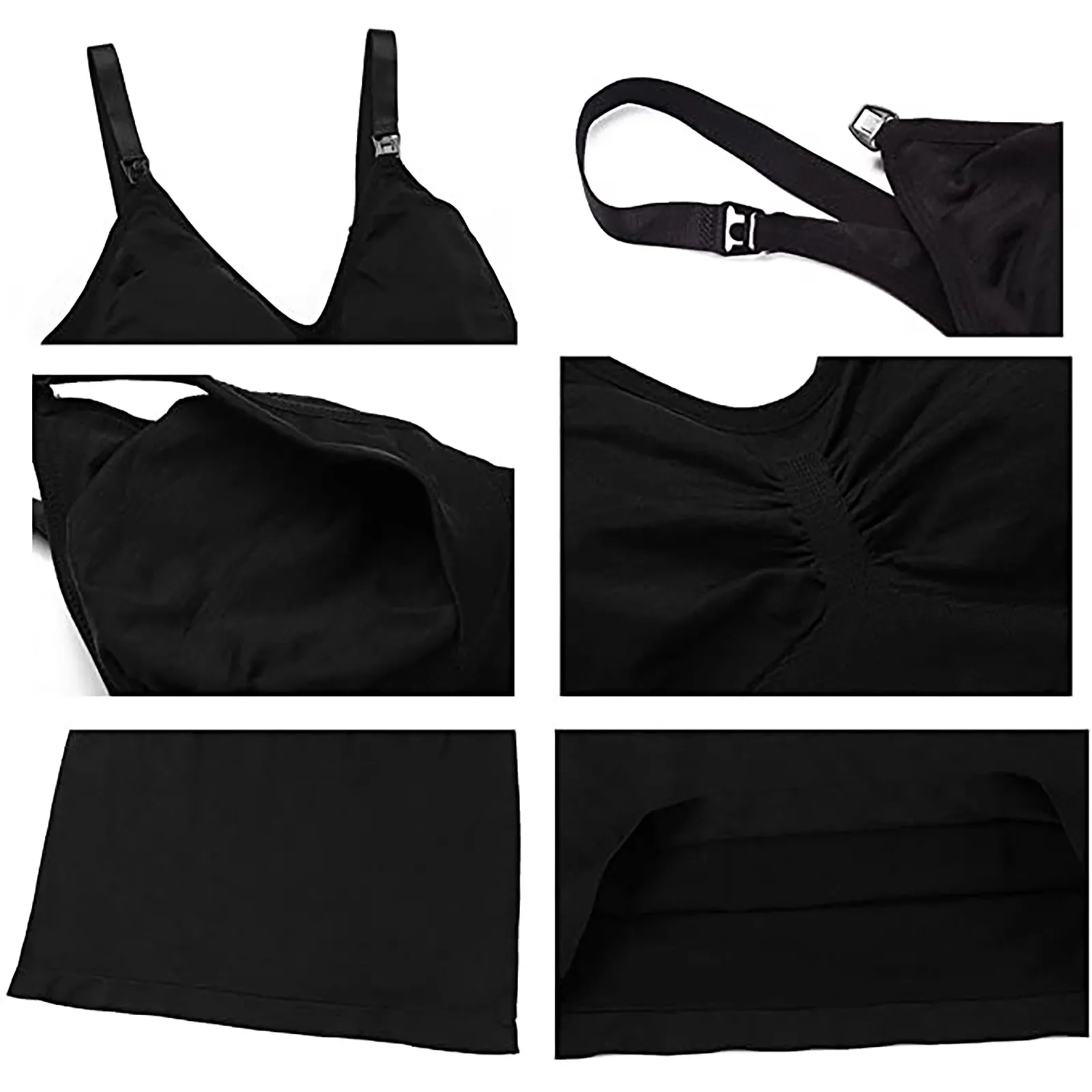 

New Corset Women High Elastic Body Shaping Front Buckle Nursing Underwear Ladies Fashion Solid Camisole Lingerie Bodysuit