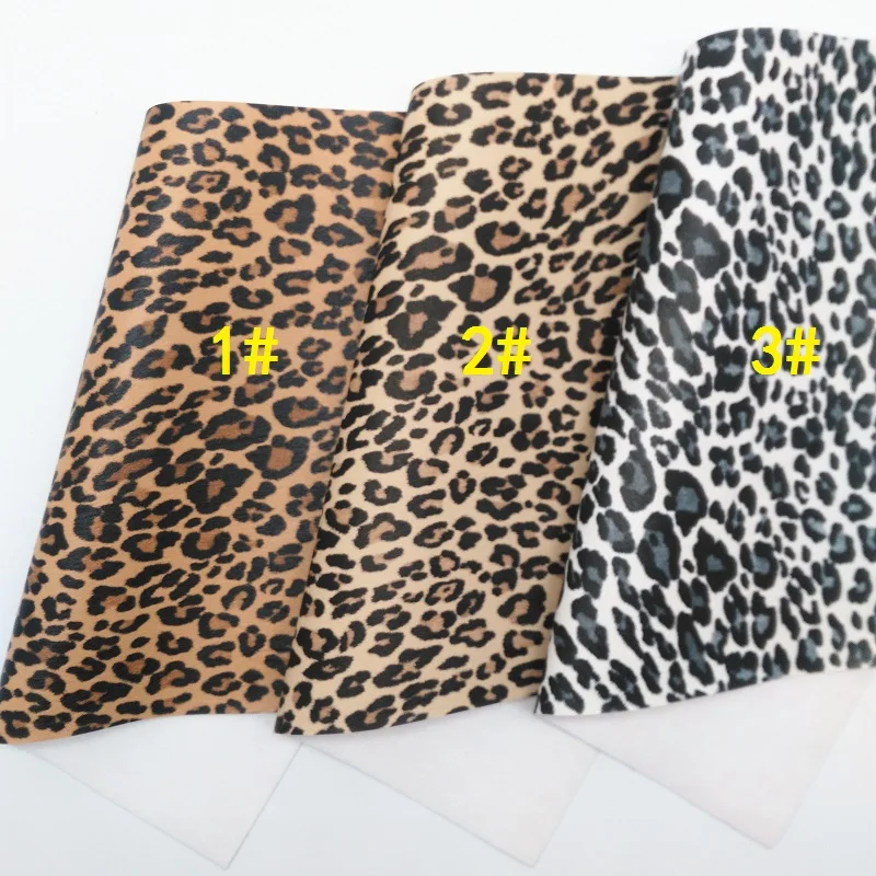 1 шт. A4 Размер 21х29см Алиса Блестящий винил для бантов леопардовая кожаная ткань
