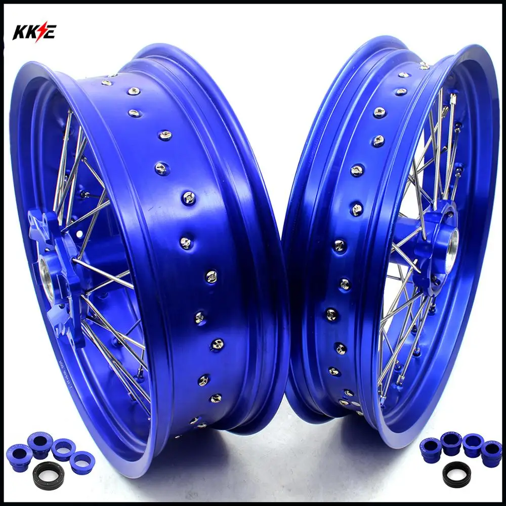 Колесные обода KKE 3 5/4 25 17IN Supermotard для KTM 125-530 SX F XC XCW XCF Звёздные спицы 2003-2020 |