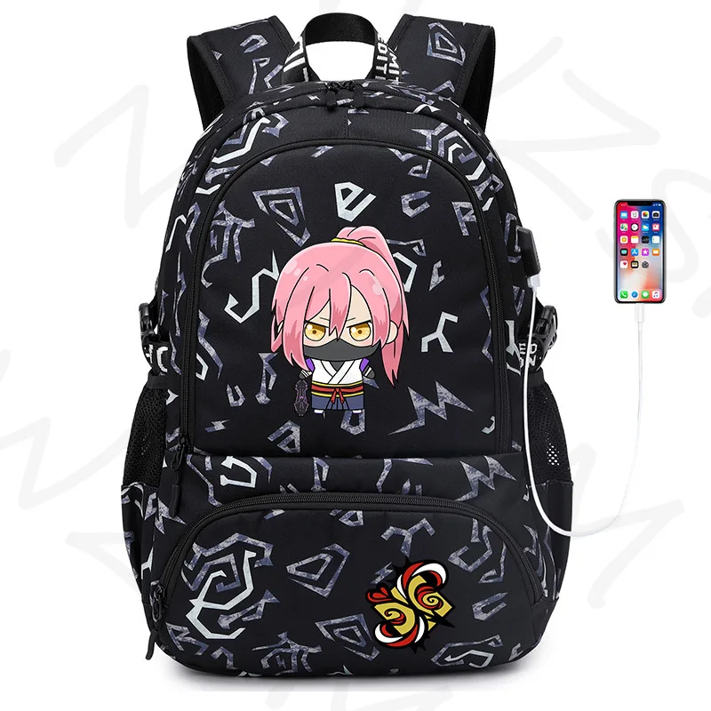 

Boys Girls Backpack 3D sk8 the infinity Teenager Cosplay Waterproof Oxford Travel Bags School Bags Printed Laptop Bags