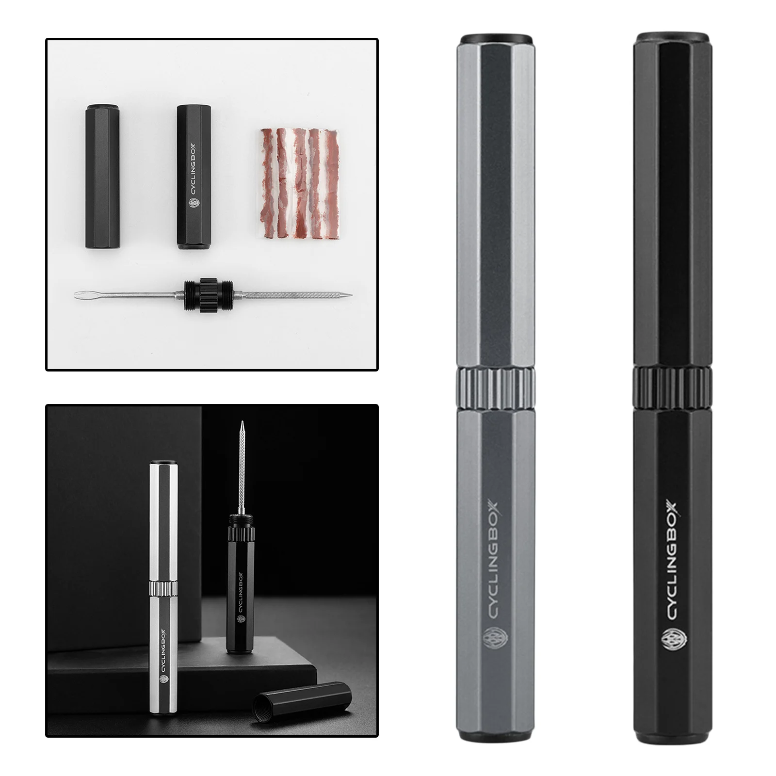 

Инструмент для ремонта бескамерных шин велосипеда, набор для ремонта проколов шин горного и дорожного велосипеда, срочный Набор для ремонт...