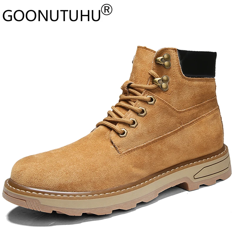 2019 г. Новые Осенние мужские ботильоны повседневная обувь из pu искусственной кожи