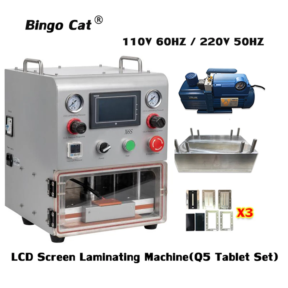 Novecel Q5 ЖК дисплей машина для производства бумажных ламинатов Стекло ОСА