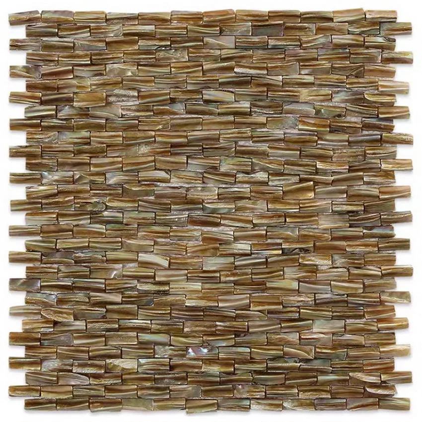 

[Mius Art Mosaic] Sorth Seas жемчужина, 3D кирпичный узор, мозаичная плитка для плитки backsplash