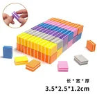 25 шт., двусторонние мини-губки для маникюра