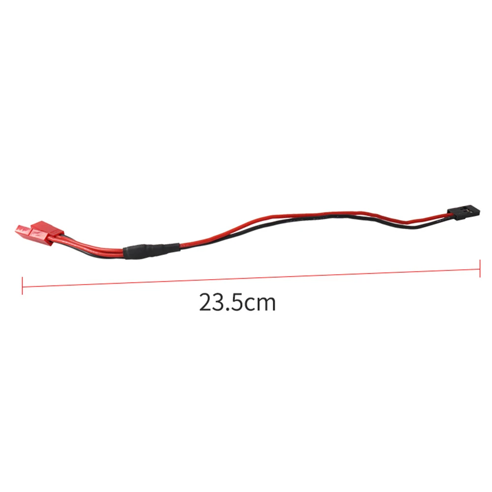 Parallel Accessories RC Toy Cable Adapter Soft Wire Parts JST To JR Harness Silicone Battery Pack Connector |
