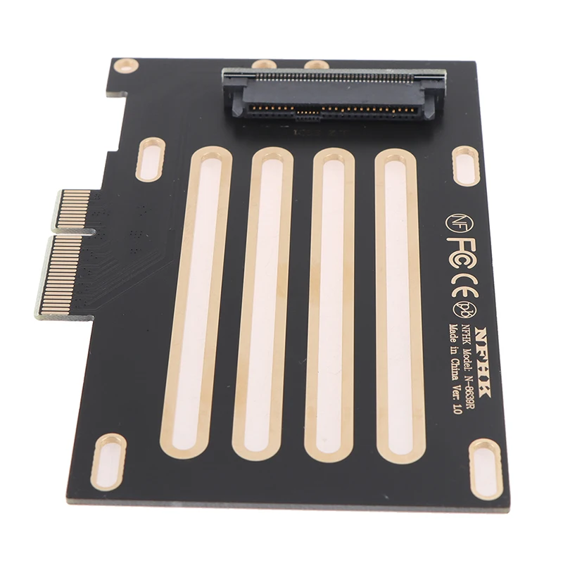 U.2 на PCI E X4 переходная карта 3 0 SFF 8639 SSD удлинитель адаптер SATA Express Card для рабочего