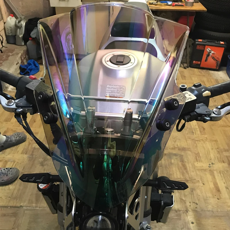 Ветровой экран для Honda CB1000R CB 1000 R Grom MSX 125 CB150R CB125R CB125F на лобовое стекло кронштейн 7/8