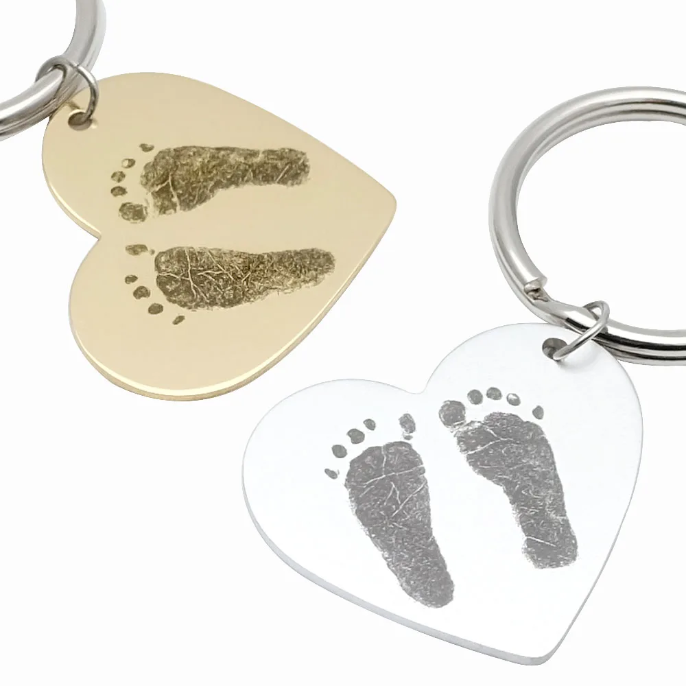 Брелок для ключей с именем ребенка кольца подвески ювелирные изделия