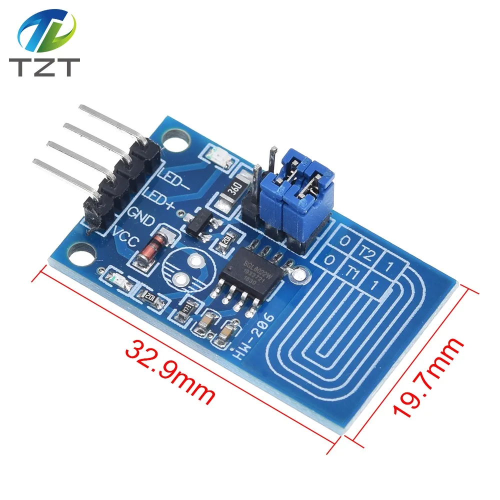 TZT умная электроника емкостный сенсорный диммер постоянное давление плавное