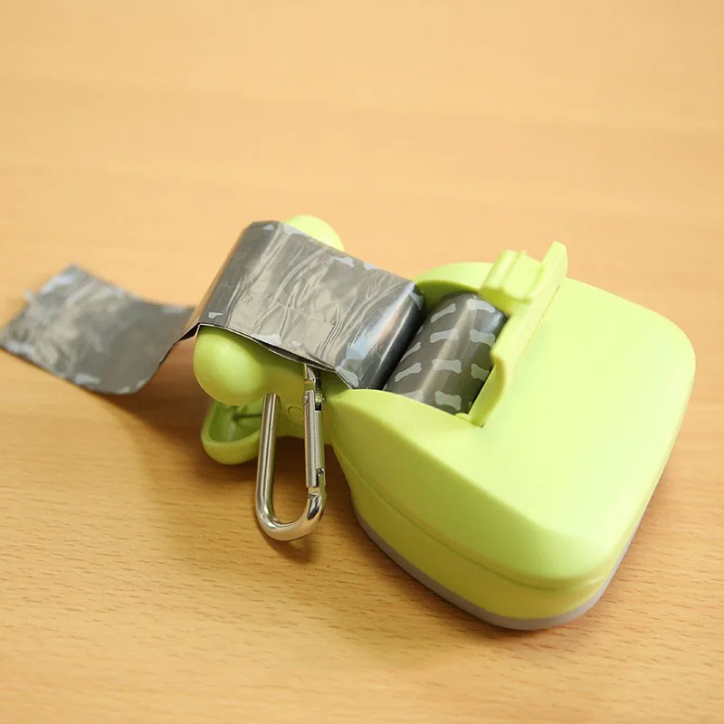 Собака складывающийся туристический Pooper Scooper с 1 рулон раскладной сумки кормы