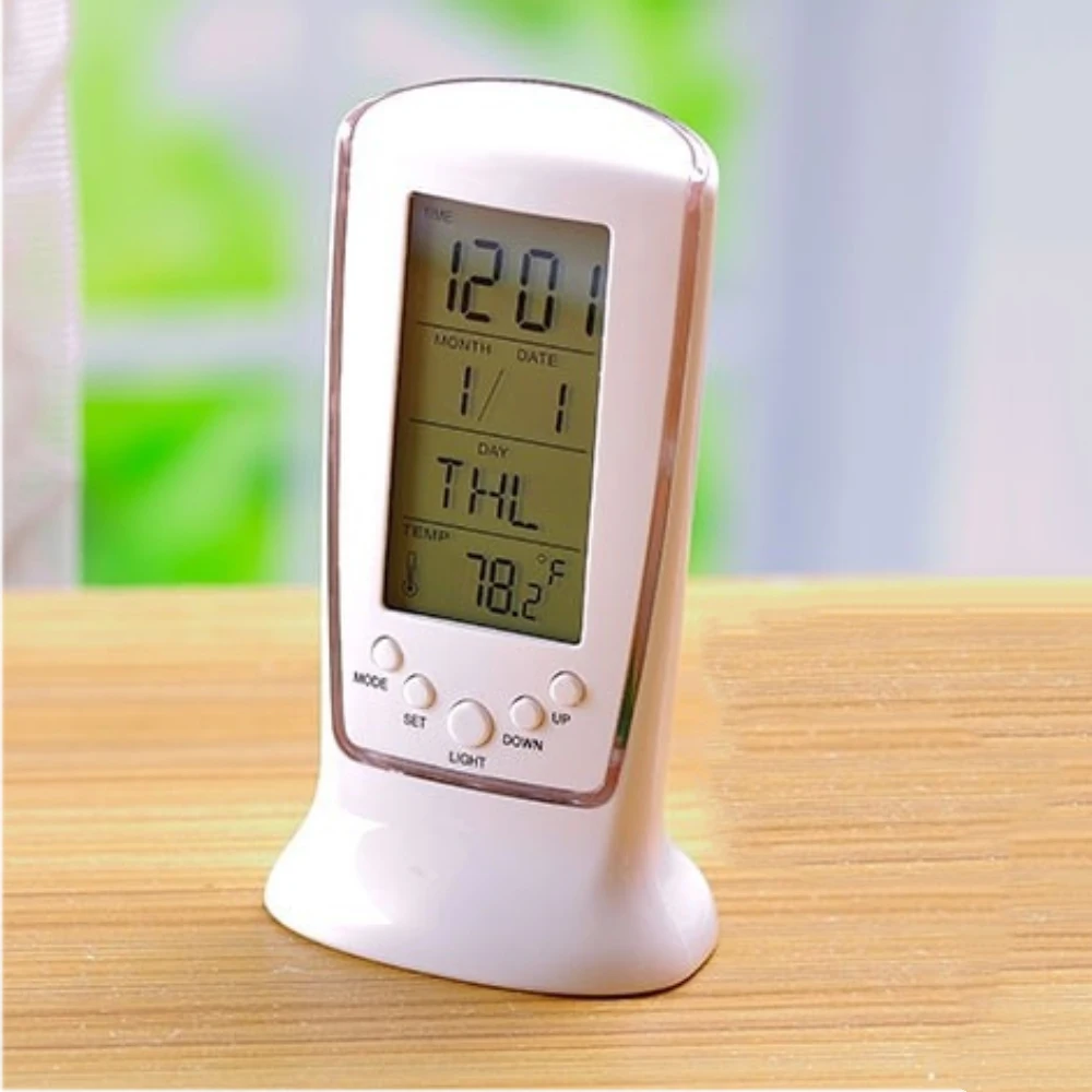 Электронный СВЕТОДИОДНЫЙ Настольный Будильник Gosear 1 шт. настольные часы с ЖК