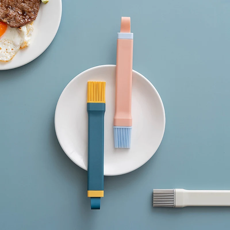 

Silicone Oil Brush Kitchen Baking Small Brush Home High Temperature Resistant Lint-free Silicone Barbecue Oil Brush