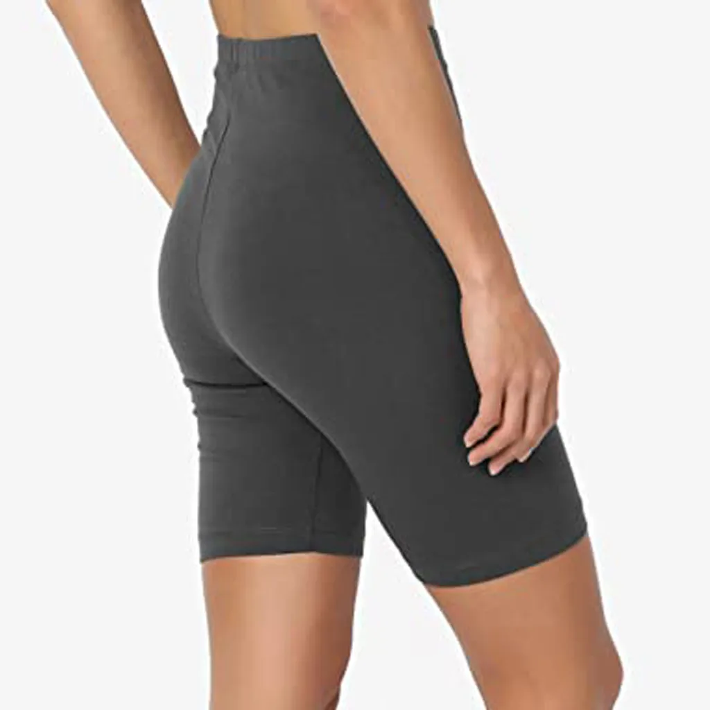 Женские шорты для йоги летние фитнеса спортивные леггинсы спортзала бега