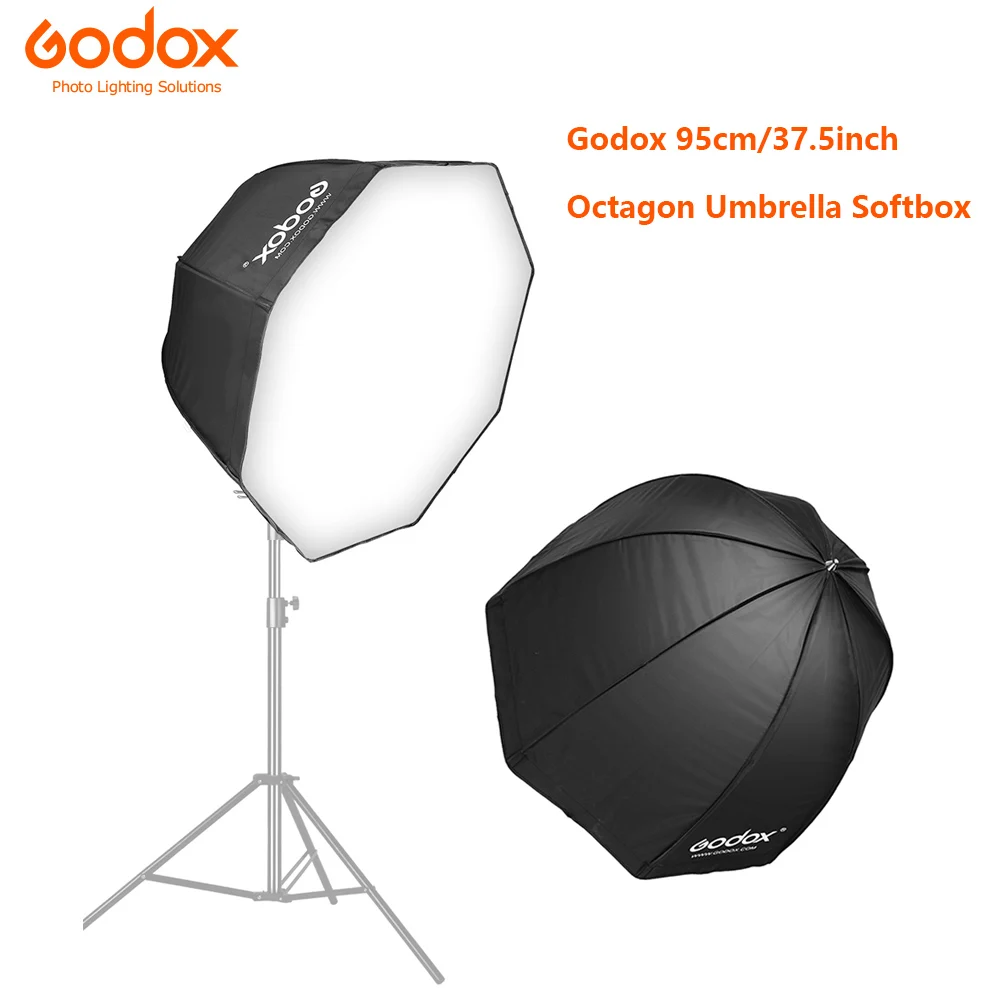 Godox Studio светильник софтбокс 95 см 37 5 дюйма переносной восьмиугольный Flash Light box
