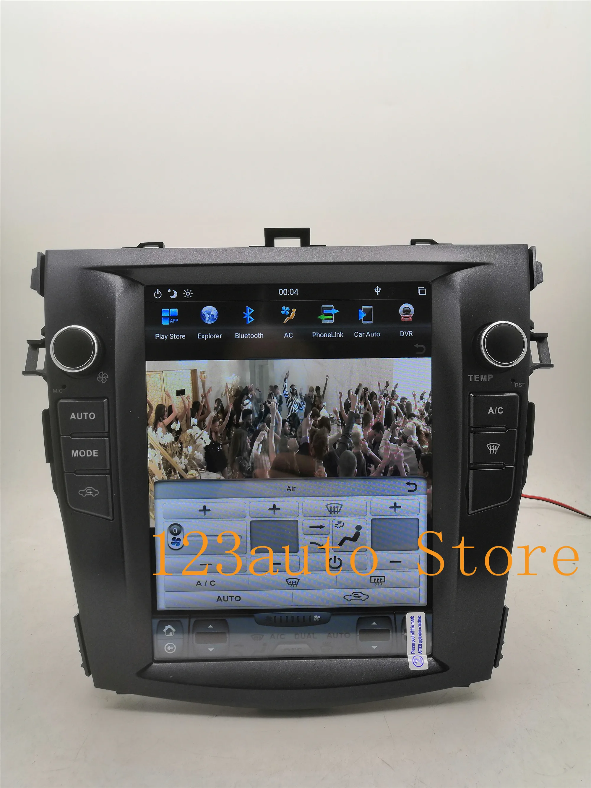 10,4 ''вертикальный Tesla стиль Android 8,1 автомобильный DVD gps плеер для Toyota Corolla 2006 2007 2008 2009 2010 2011 2012 2013 PX6 радио