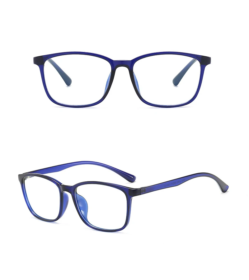 Анти Blue Ray излучения синий светильник фильтром очки квадратной формы