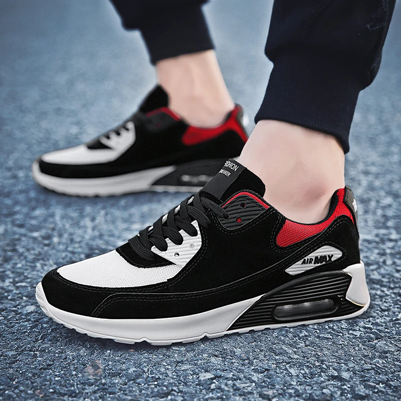 Уличная дышащая Спортивная обувь для бега Мужская сетчатая спортивная на