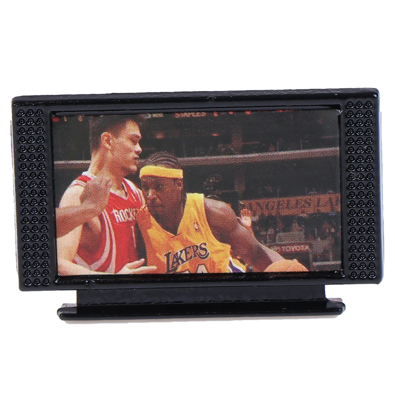 1 комплект ЖК дисплей ТВ моделирование миниатюрная мебель кукольный дом 1: 12