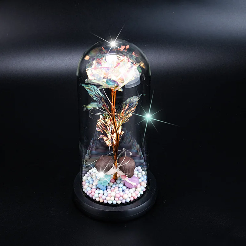 

Romantic LED Flower Night Motion Lamp Valentine's Rose Light Wedding Day Gift,Amazing Gift For Mother or Friend