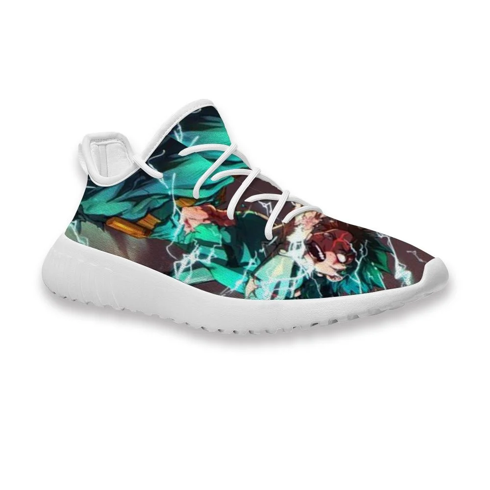

Cartoon street animation pattern breathable all-match sneakers Summer simple men's and women's shoes