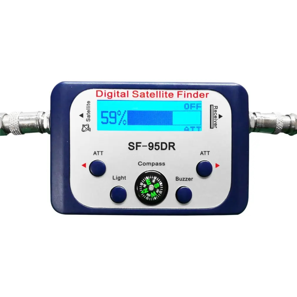 Цифровой дисплей спутниковый Finder метр Satfinder ТВ приемник сигнала декодер Satlink