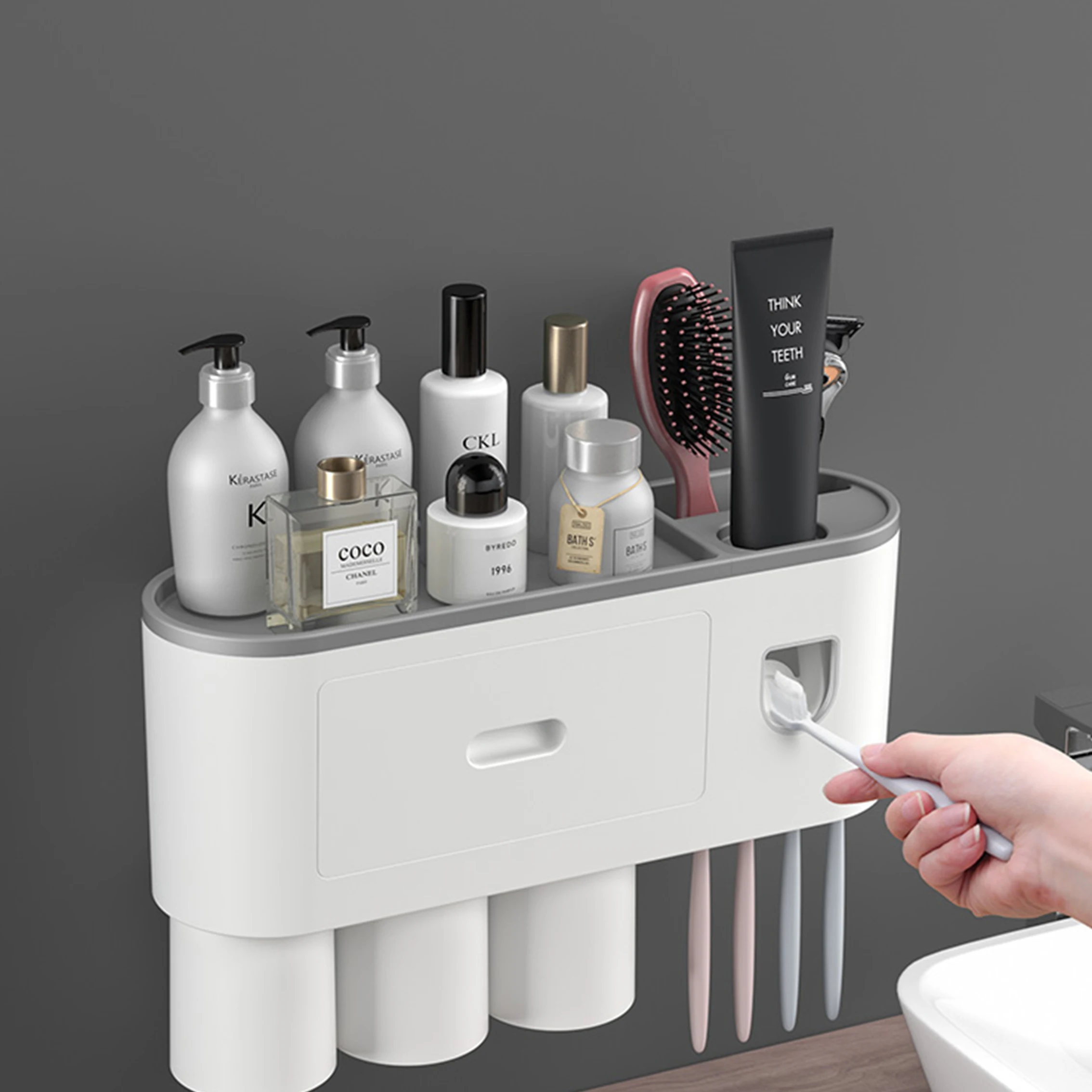 Новый держатель для зубной щетки автоматический дозатор пасты и аксессуары