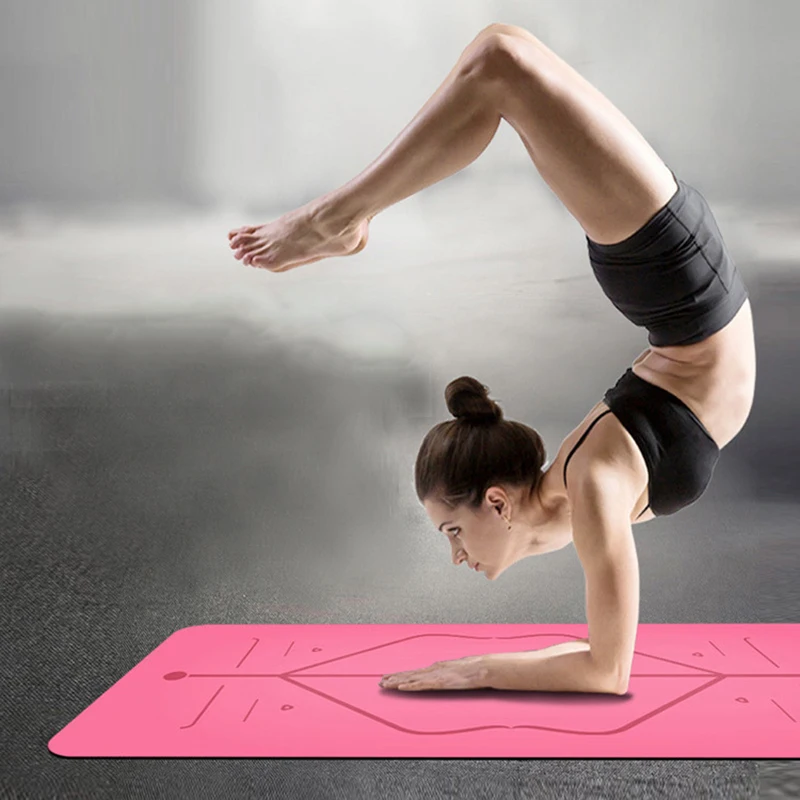 

Sainteve 1pc TPE Yoga Mat Non-slip Mat Waterproof Antideslizante Yoga Sport Esterilla Yoga Blankets коврик для йоги Yoga коврики