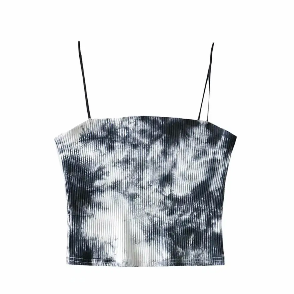 Женская блузка на бретельках летняя пикантная с открытой спиной 2020 | одежда