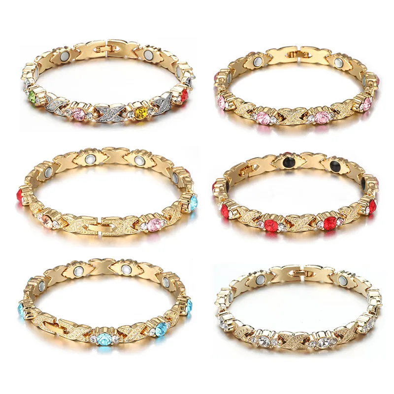 Magnetic therapy Health Care Weight Loss Effective Bracelets slimming Stimulating Acupoints Arthritis Pain Relief for Men Women | Красота и