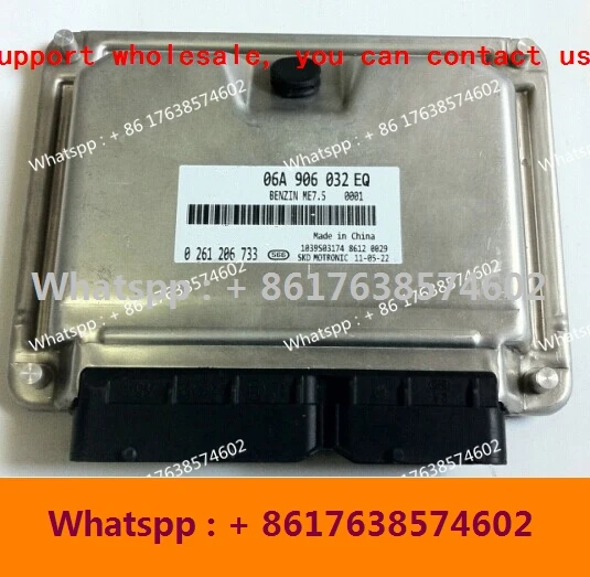 Компьютерная плата для двигателя автомобиля Bora/06A906032EN 0261207297/06A906032EQ 0261206733/06A906032JB