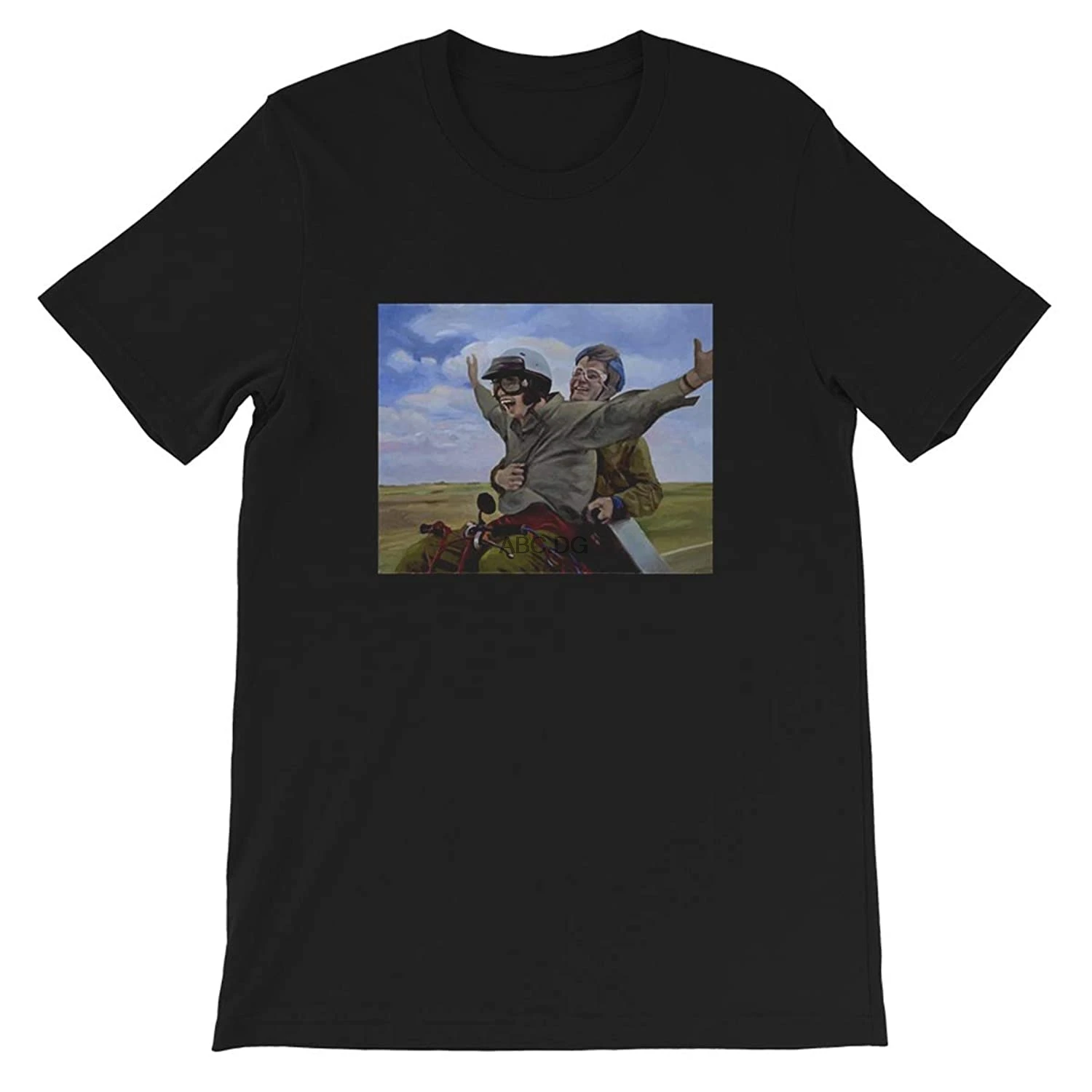 Футболка унисекс для мужчин и женщин рисунок грызунов сценика кино смешной