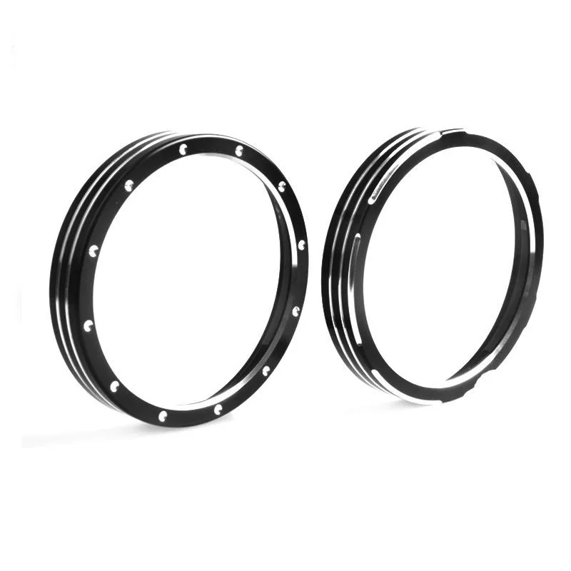 

New Motorcycle Billet Bagger Gauge Speedometer Trim Bezel Black Aluminum For Harley 883 1200 Dyna Street Bob Low Rider