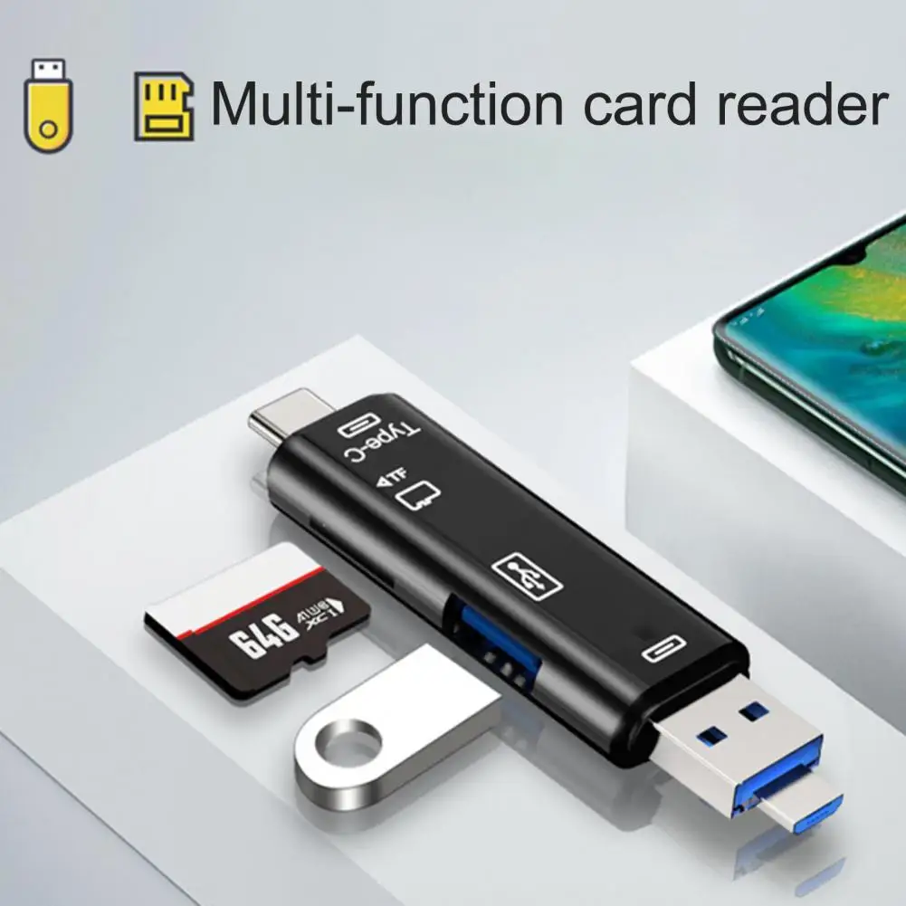 

Dropshipping All In 1 USB Type C Card Reader SD TF MicroSD Card Reader USB C Micro USB Android Phone OTG Memory Card Writer