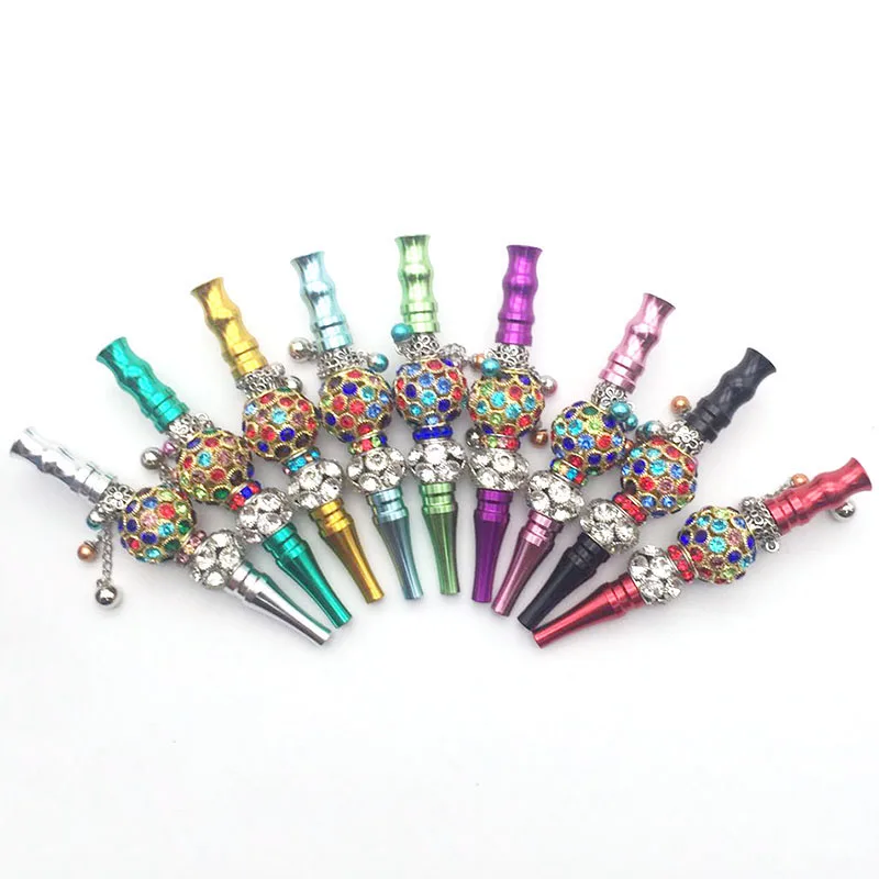 

Разноцветные тупые держатели Стразы 113 мм, держатель для курительных водяных труб, шланг для кальяна, насадка для всасывания, насадки для ка...