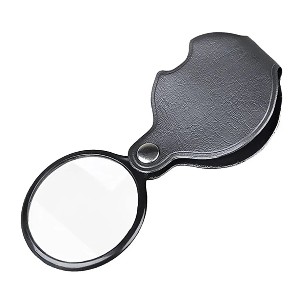 

Portable Handheld 5X Lightweight Mini Pocket Magnifier Monocle Foldable Magnifying Glass for Reading Maps Menus Documents