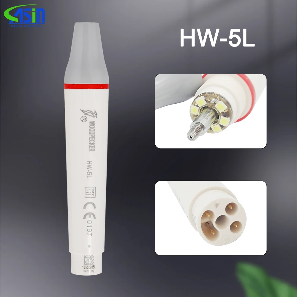 Original Woodpecker Dental Ultrasonic Scaler Detachable LED Handpiece HW-5L