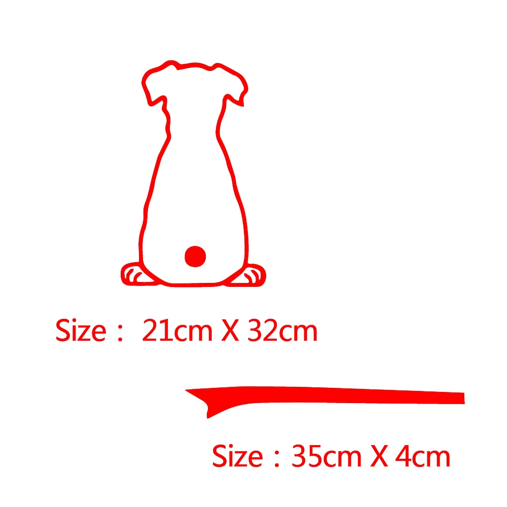 

Funny Car Stickers Car Body Dog Stickers for Cars Car Body Car Stickers Motorcycle Decals Waterproof PVC 21cm X 32cm