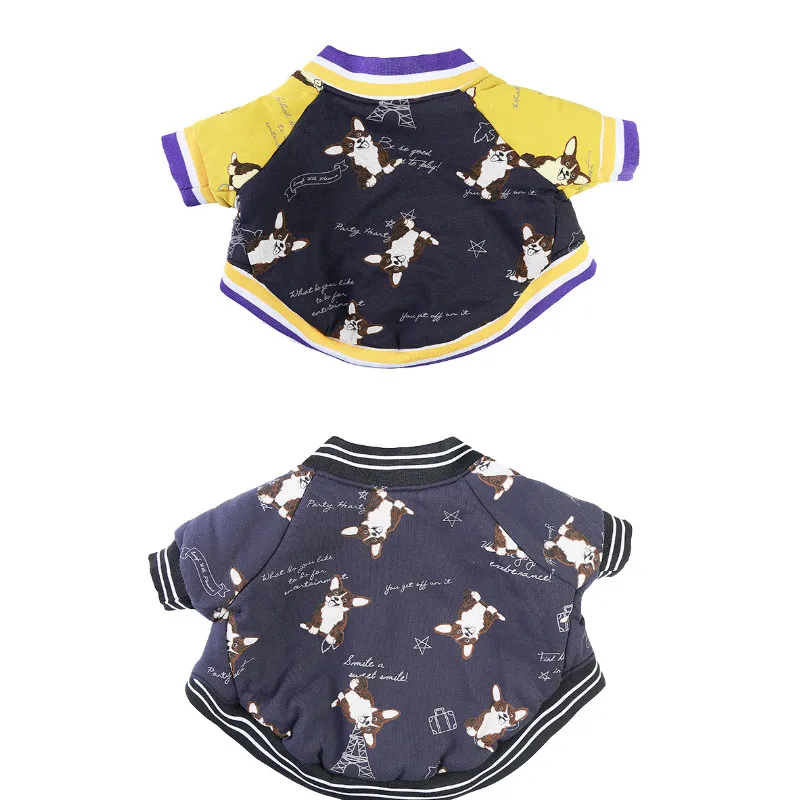 Товары для домашних животных Одежда собак утолщенное хлопковое пальто из флиса