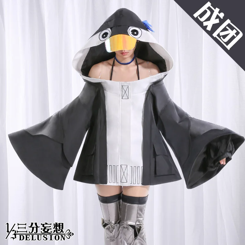 Аниме! Fate/Grand Order FGO Meltlilith бикини купальник Пингвин пальто прекрасный костюм